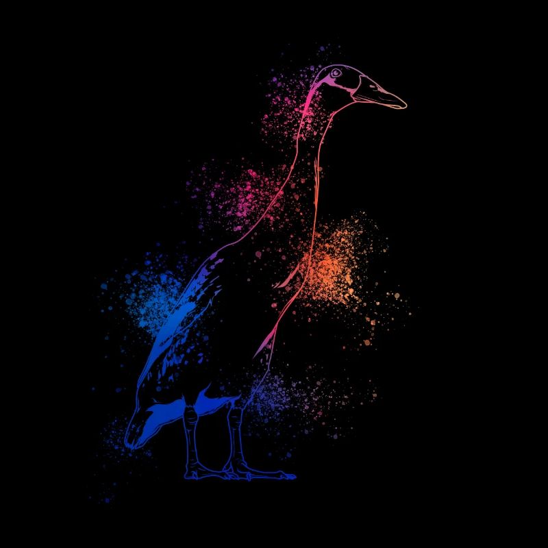 Cour de course colorée