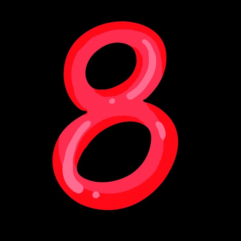 8 rot