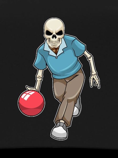 Skeleton Bowling Bowling Ball