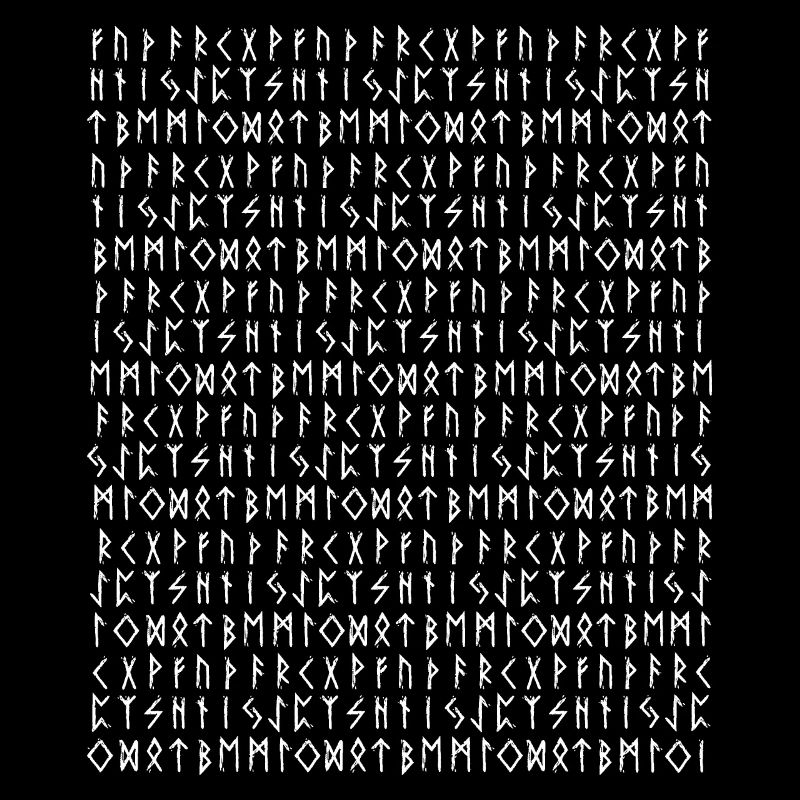 24 Elder Futhark Rune Series Background