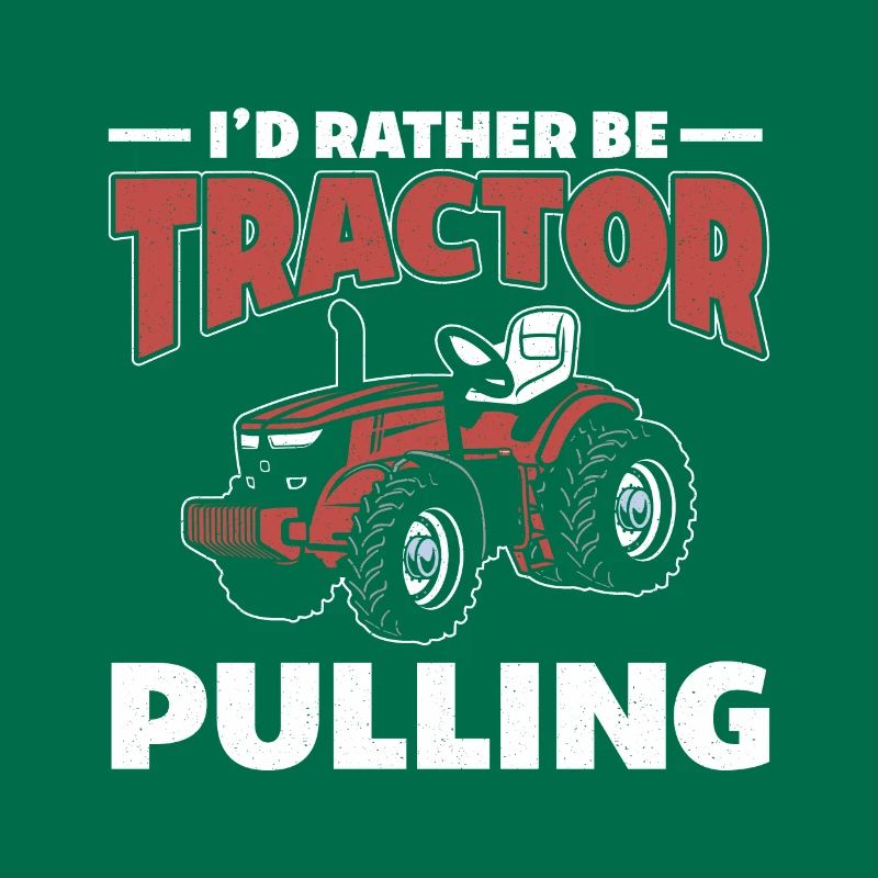 Tractor Pulling Tractor Trekker Farmer Farmer