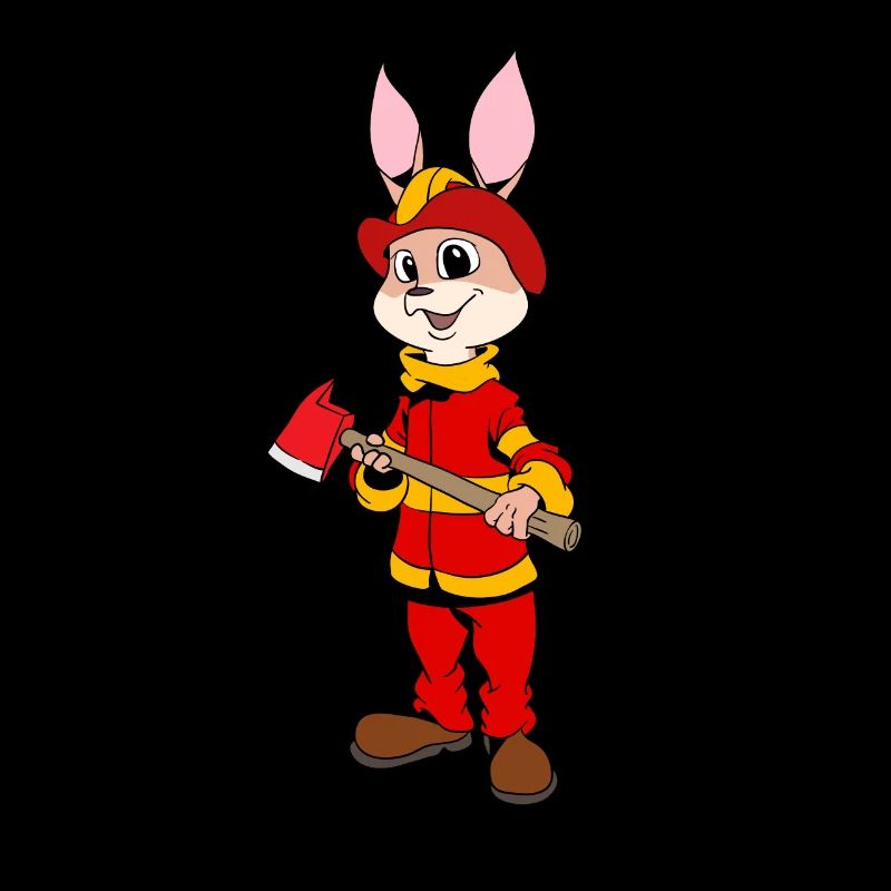 Lapin pompier
