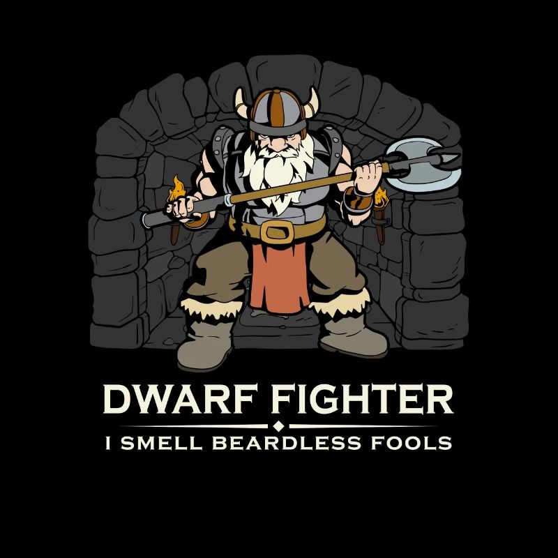 D20 Rpg Character - Chasseur nain