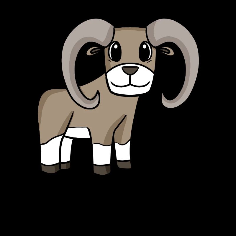 Mufflon Wildschaf