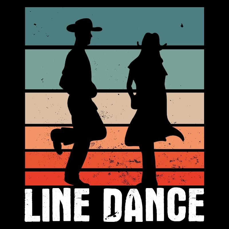 Line Dance Linedance Motif
