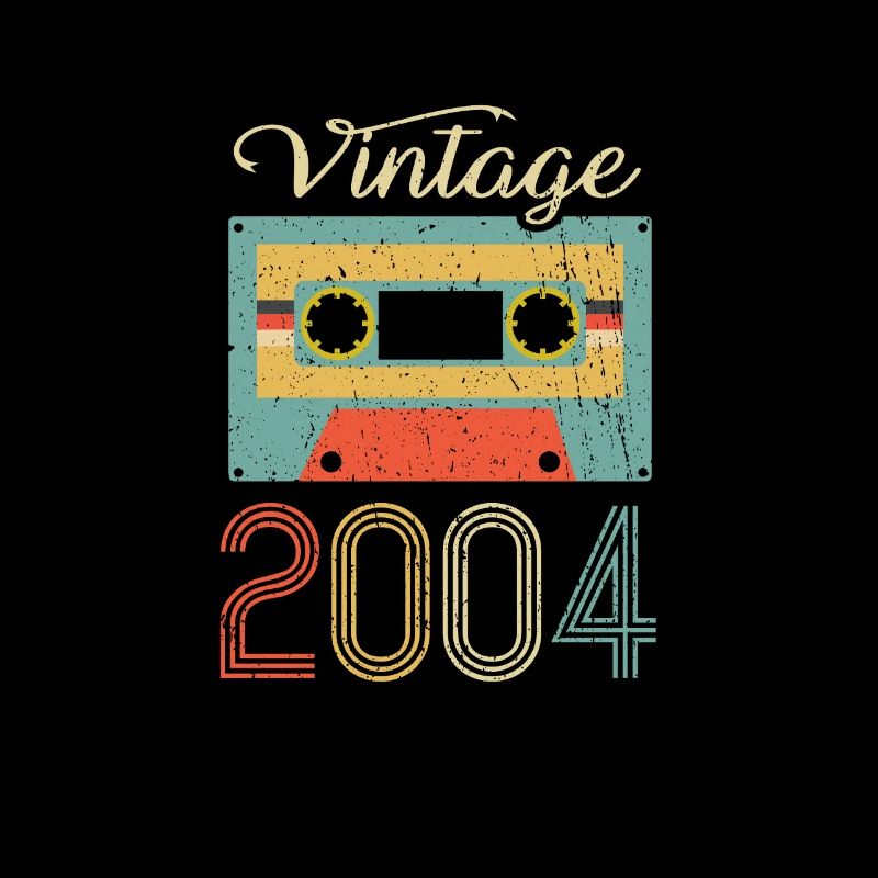 Vintage Kassette 2004 18. Geburtstags Geschenk