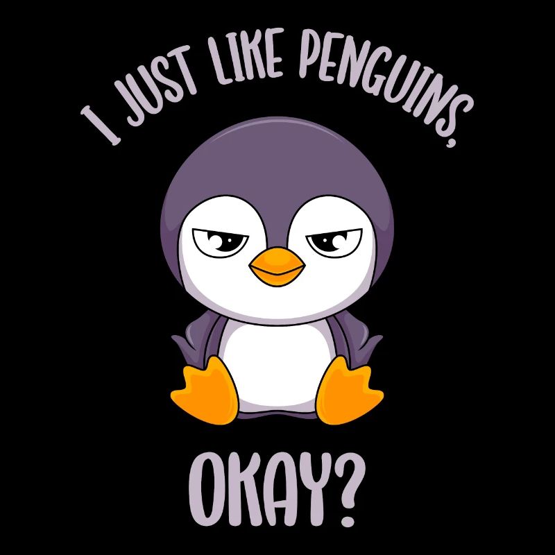 Penguin sarcasm I just like penguins grumpy
