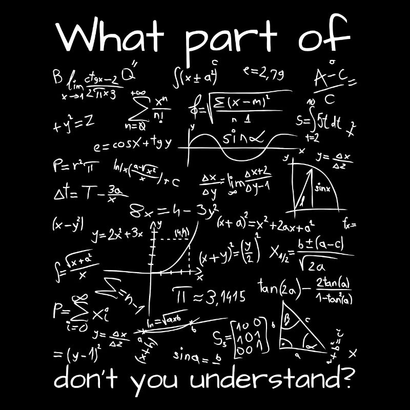 Quelle partie de (math équation) ne comprenez-vous pas?