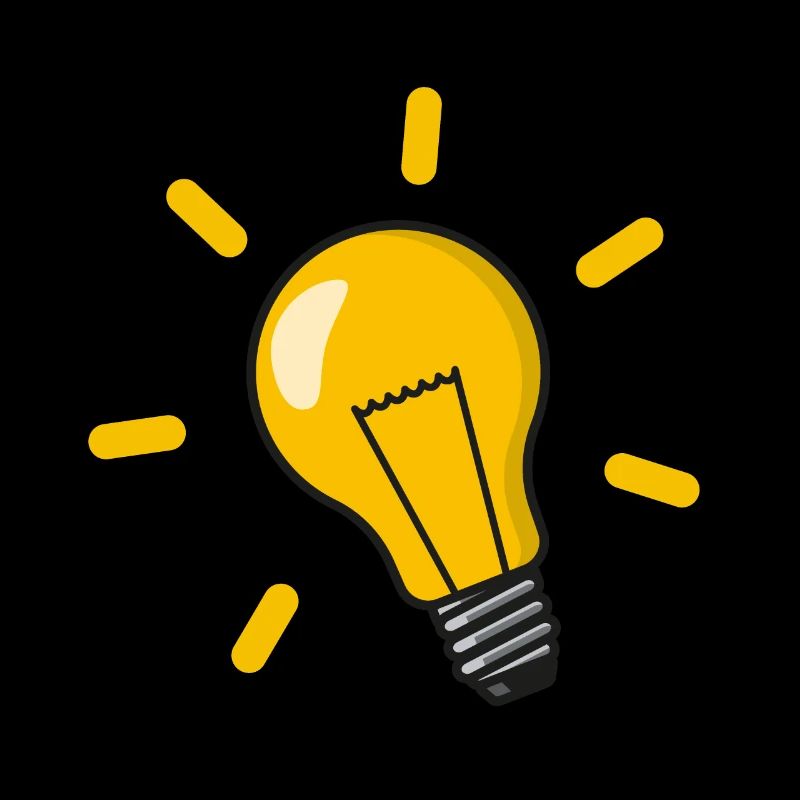 Idée de créativité d’ampoule