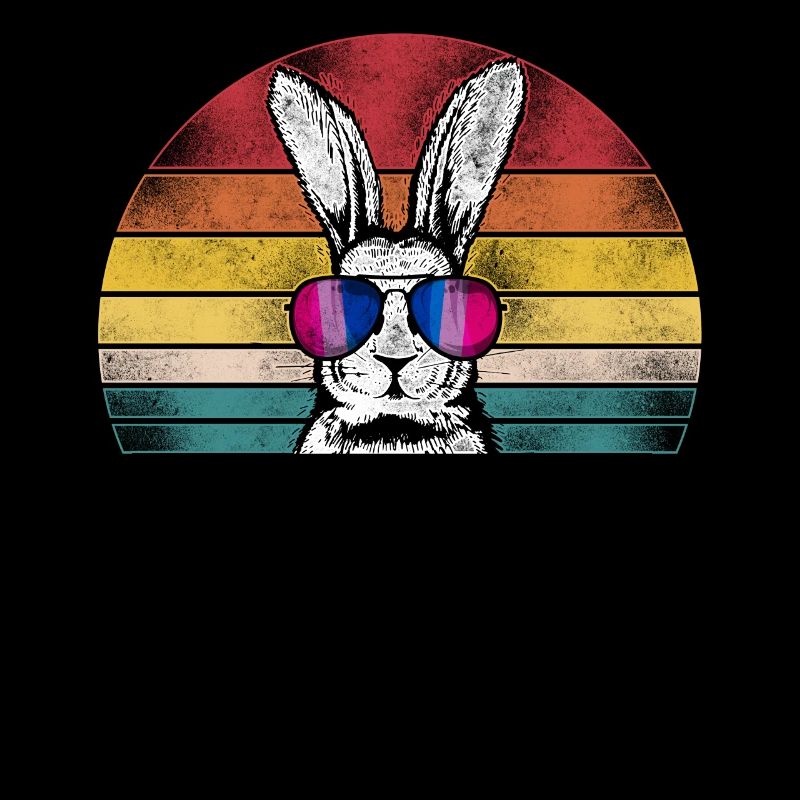 Bisexuel Bi Pride Flag Rabbit
