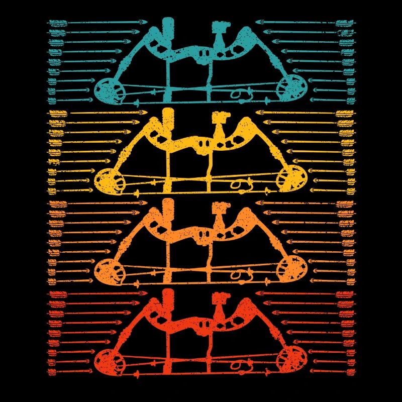 Arc de cible de tir à l’arc et flèche