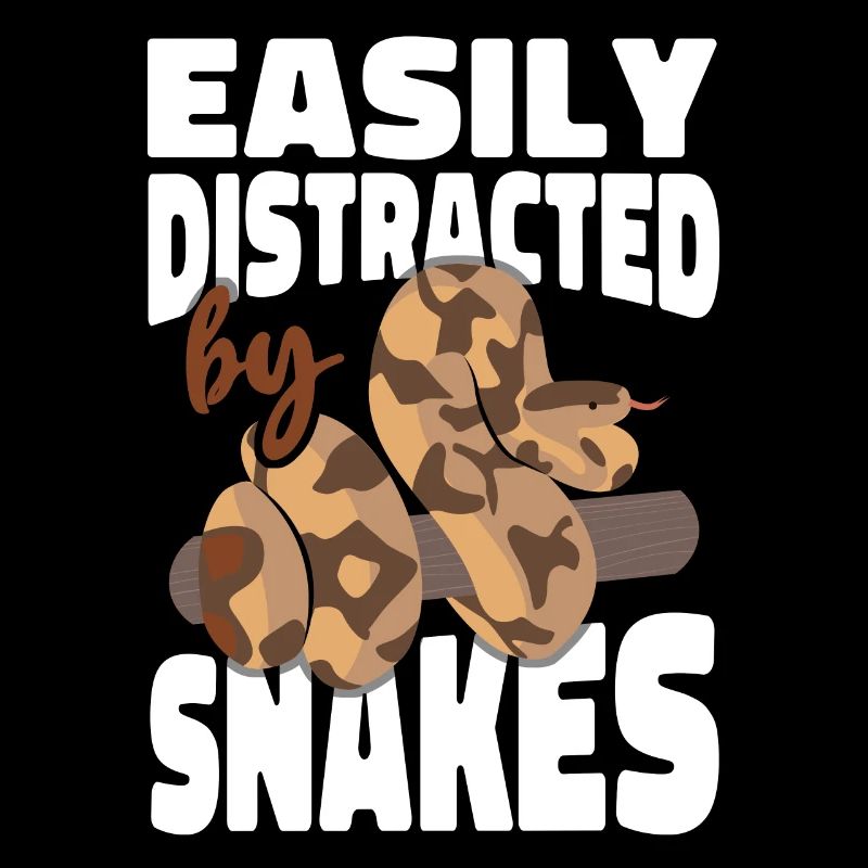 Snake Serpent Easily Distracted By