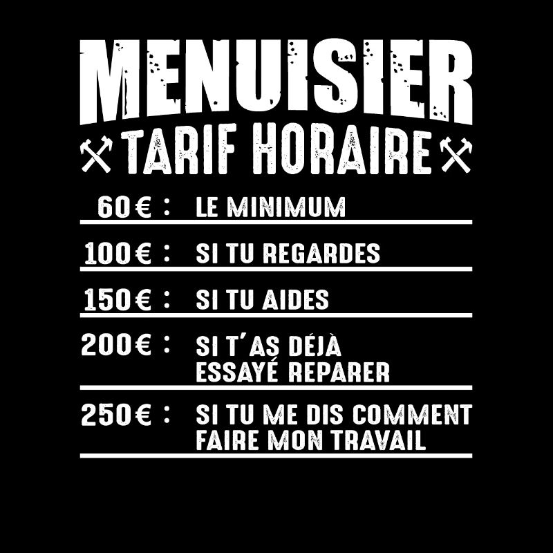 Le Tarif Horaire D'un Menuisier