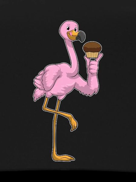 Flamingo Muffin