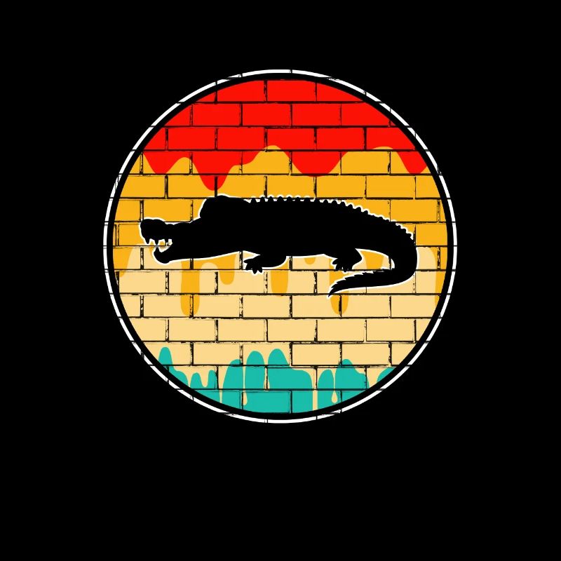 Crocodile Retro
