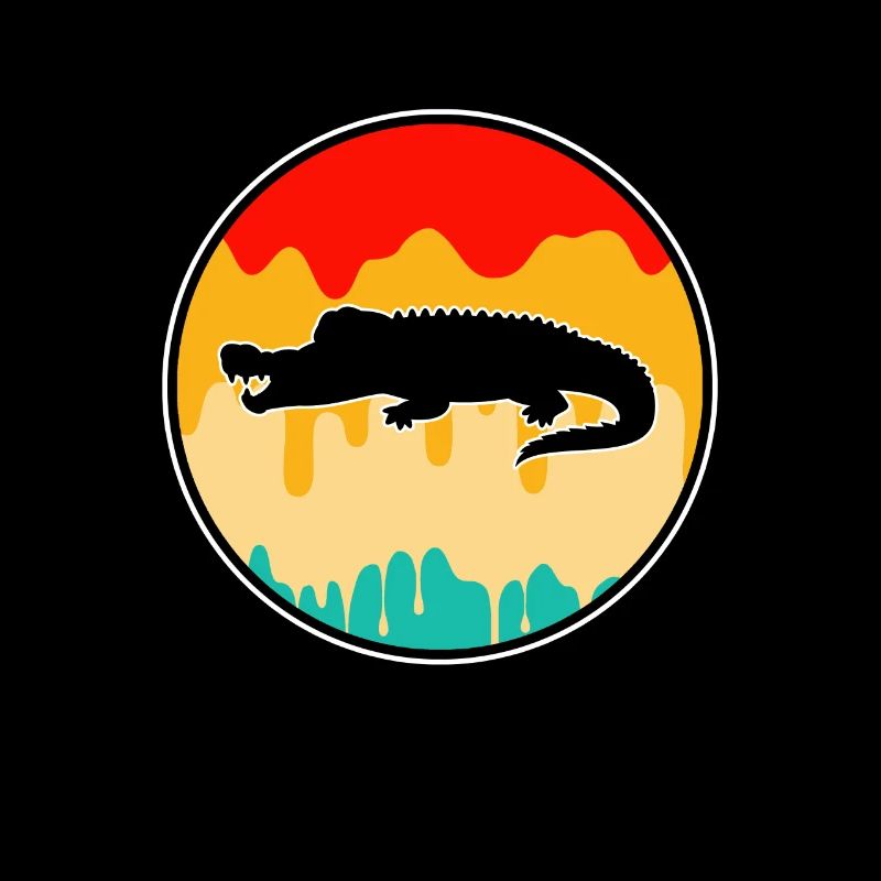 Crocodile Retro
