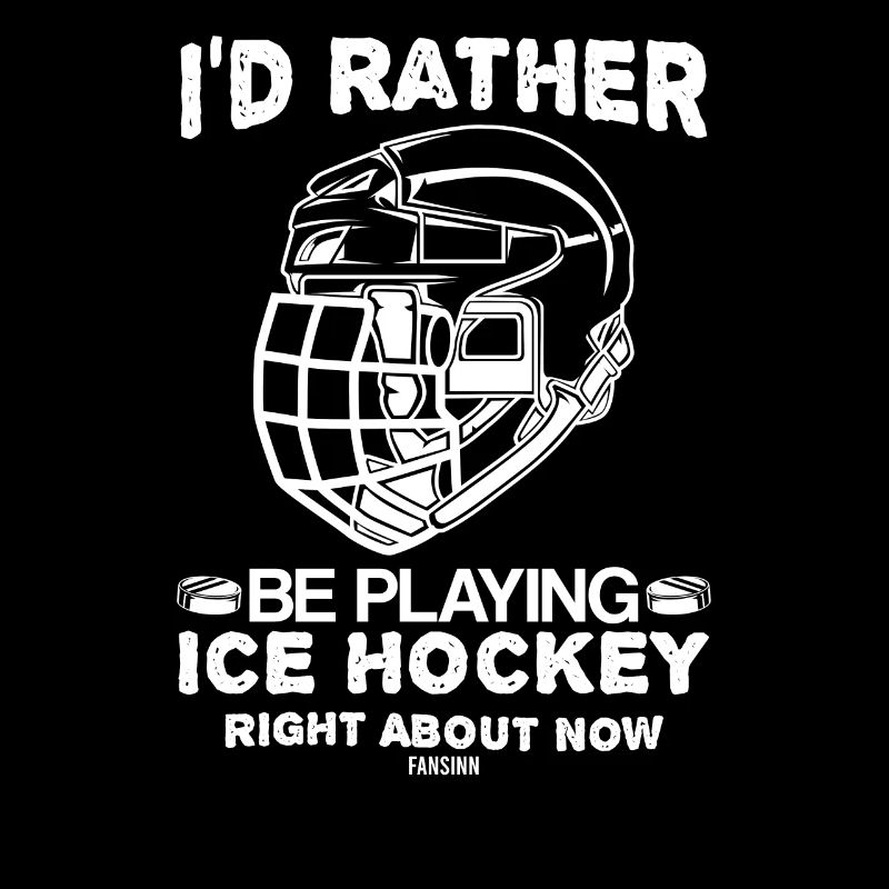 Masque de hockey sur glace cool dire