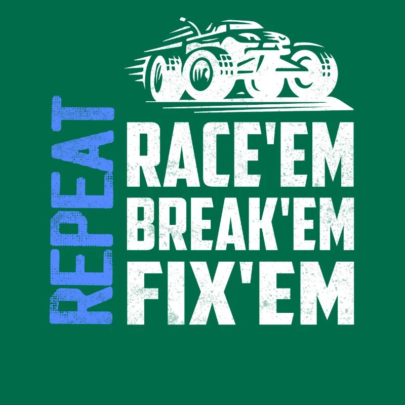Race’em Break’em Fix’em Repeat Modèle de voiture Télécommande C