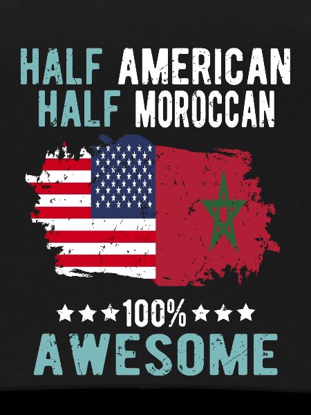 Moitié américain moitié marocain