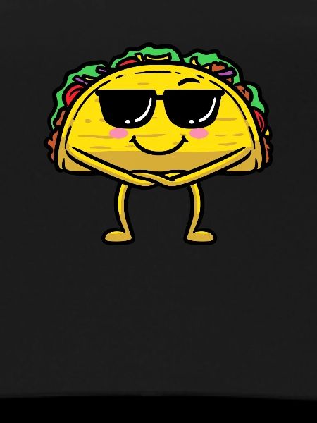 Taco Emoticon Sunglasses