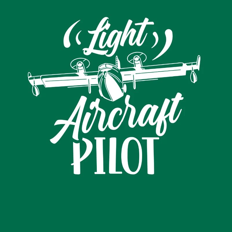 Pilot Eines Leichtflugzeugs Kleinflugzeug Jet