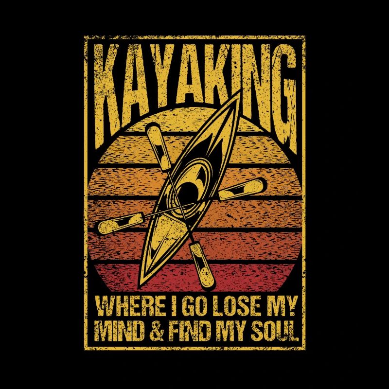 Kayaking Where I Lose My Mind Funny