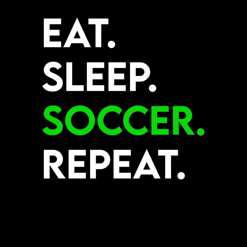 manger du sommeil soccer répéter
