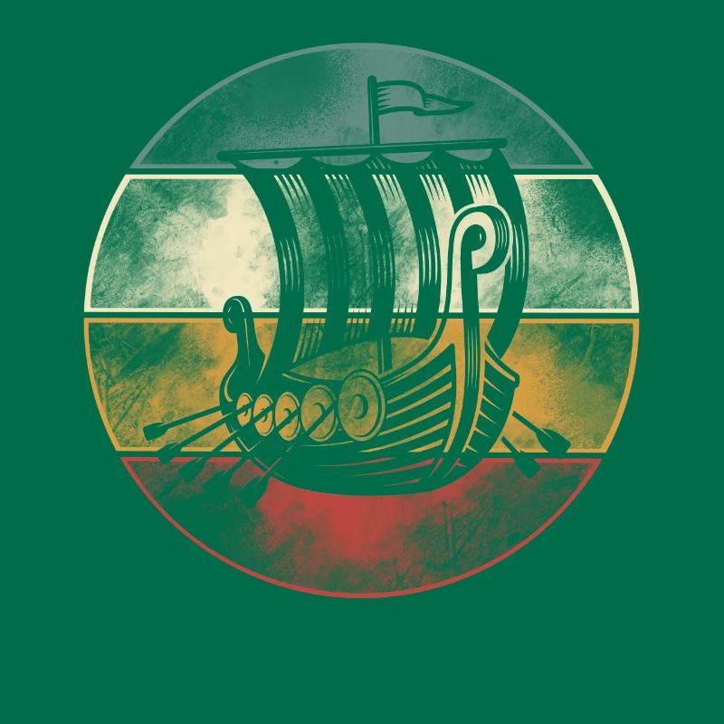 Wikinger Boot, Drachenboot Langschiff