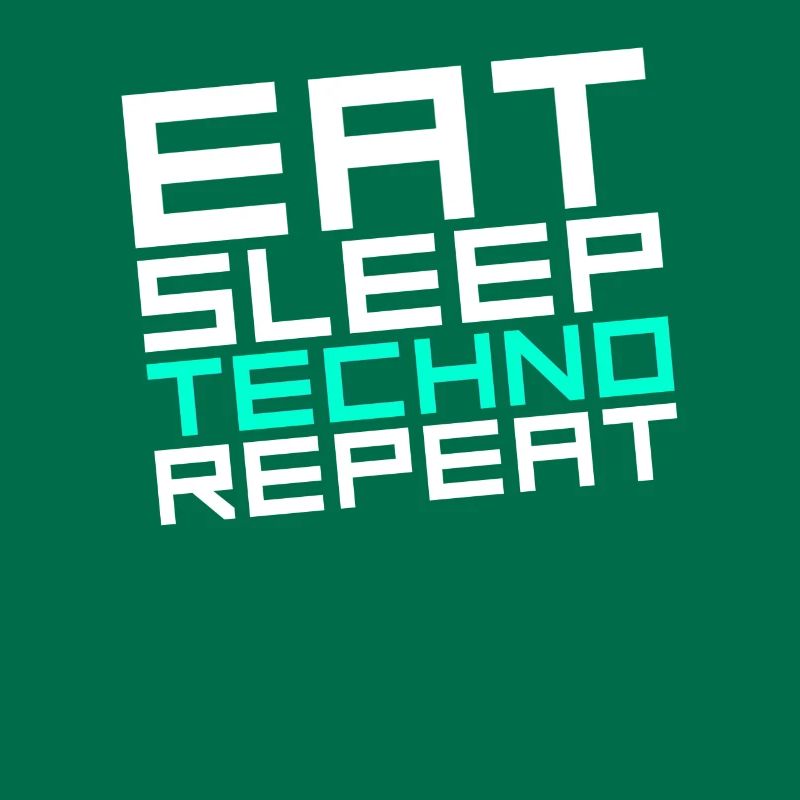manger du sommeil techno répéter