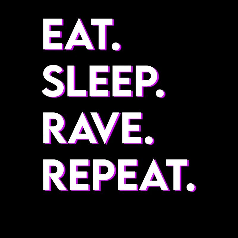 manger le sommeil rave répéter