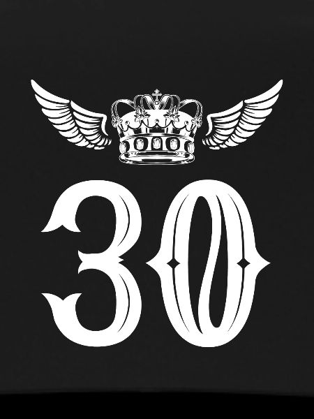 30 Number crown