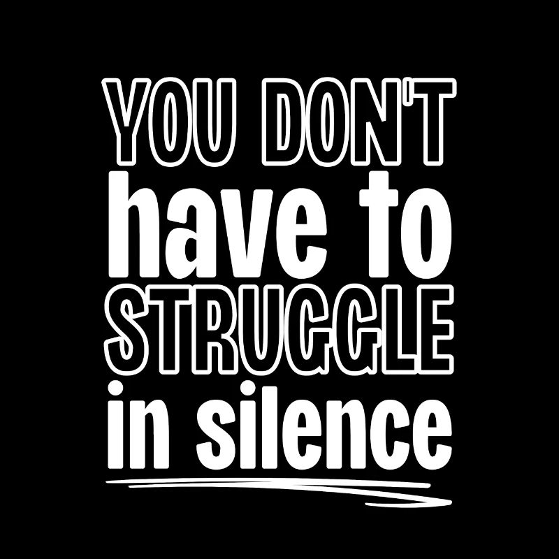 Vous n’avez pas à lutter en silence