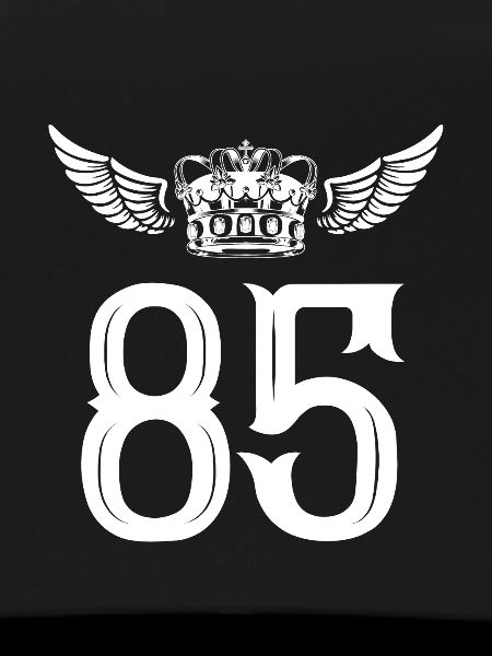 85 Number crown