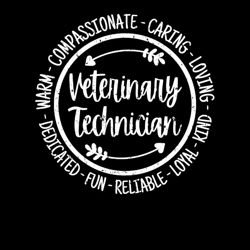 Veterinary Technician Vet Tech Vintage