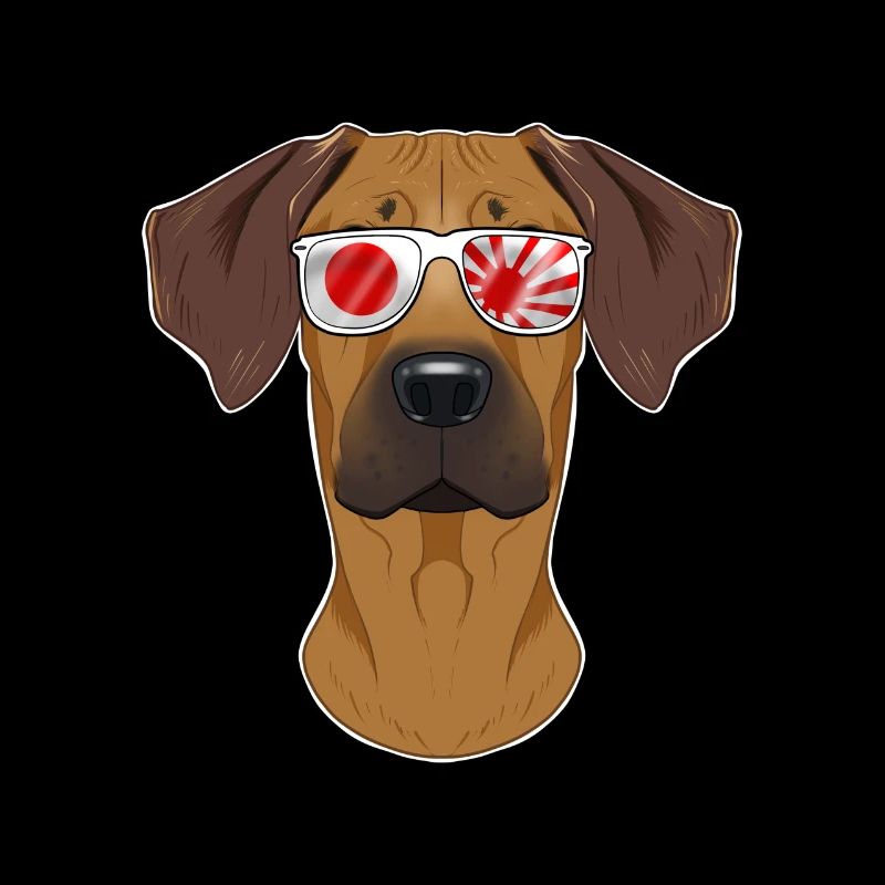 Rhodesian Ridgeback Japan Sunglasses I Japanese