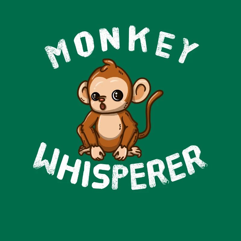 Funny Monkey Lover Monkey Whisperer