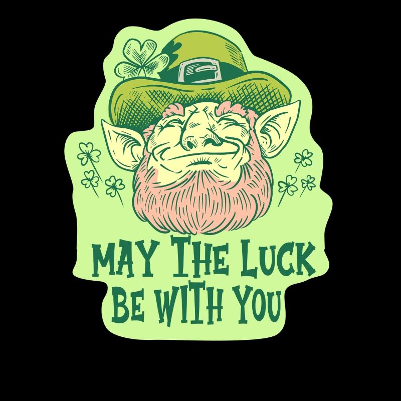 Möge Das Glück Mit Dir Sein Irisch Irland Ire
