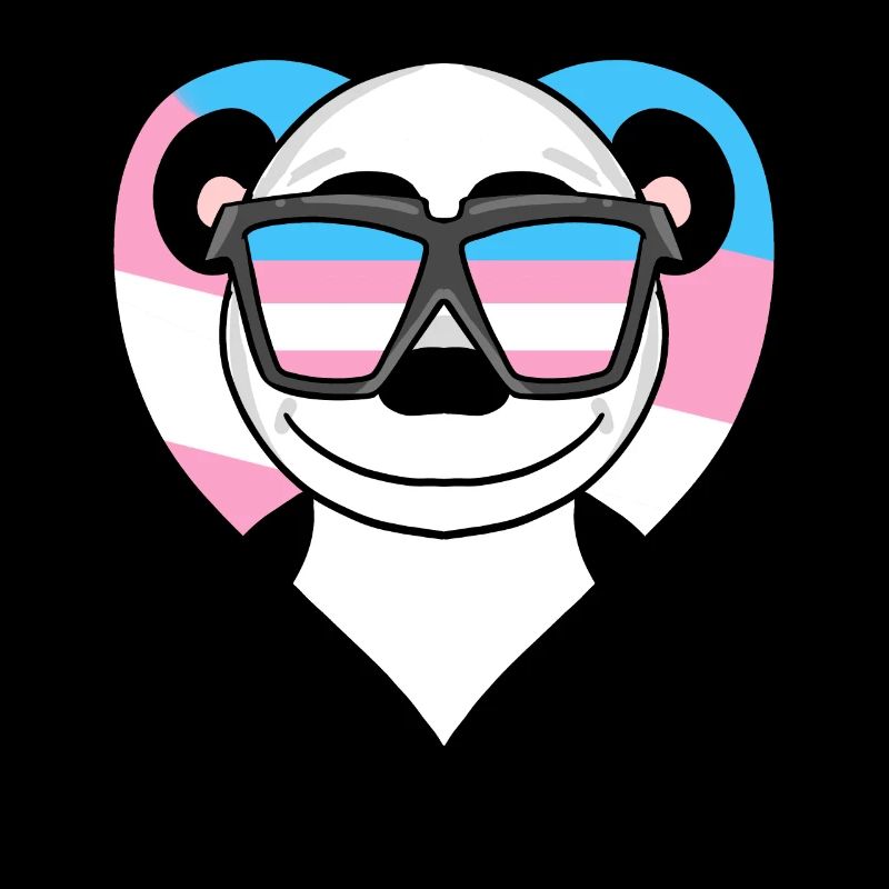Transgender Transsexual Panda Gift