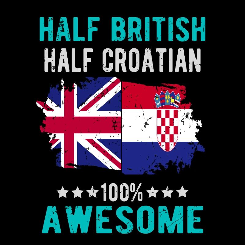Half British Half Croat