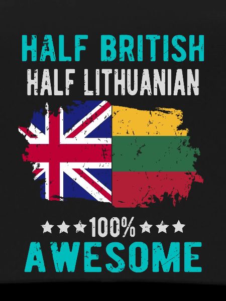 Half British Half Lithuanian