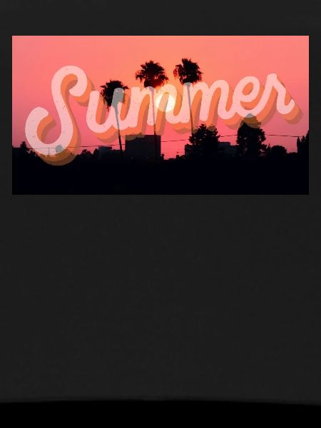 Summer Sunset