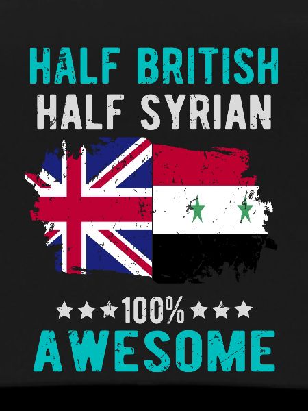 Half British Half Syrian