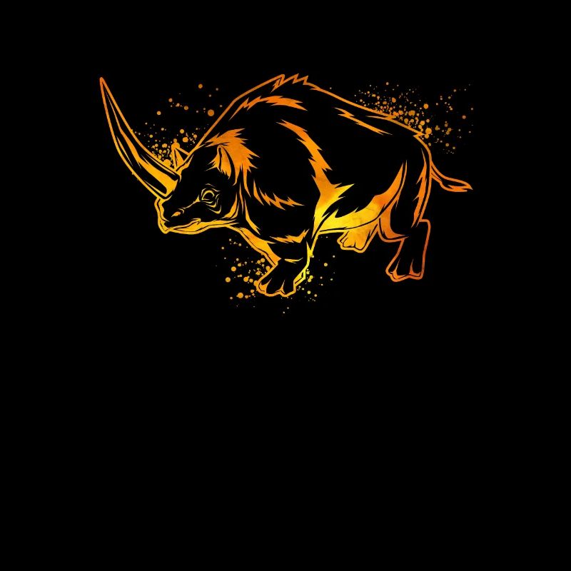 Farbenfrohes Elasmotherium