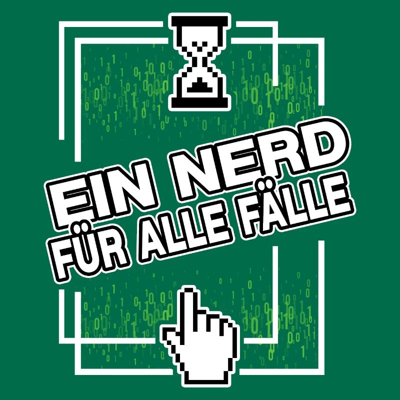 nerd administrator IT abteilung pixel coder