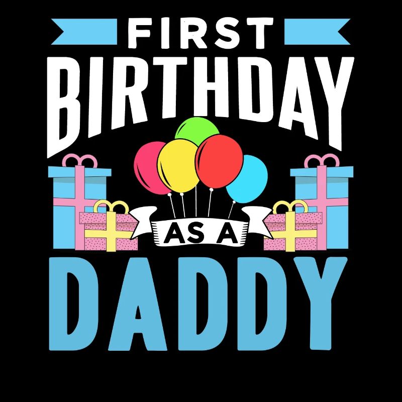 Erster Geburtstag Als Papi Papa Vater Party