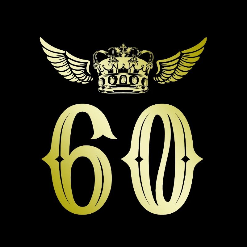 60 Number crown