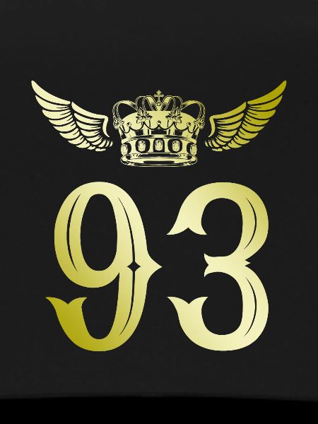93 Number crown