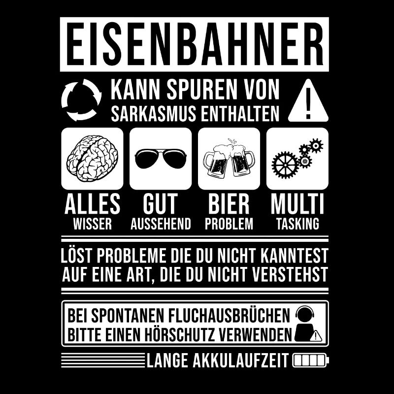 Eisenbahner Spruch lustig