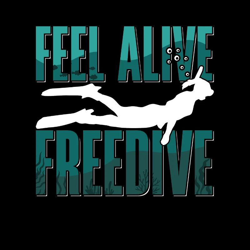 Freediver Apnée Apnée Plongée Cadeau