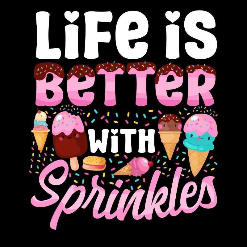 Ice Cream Cone Popsicle Life Is